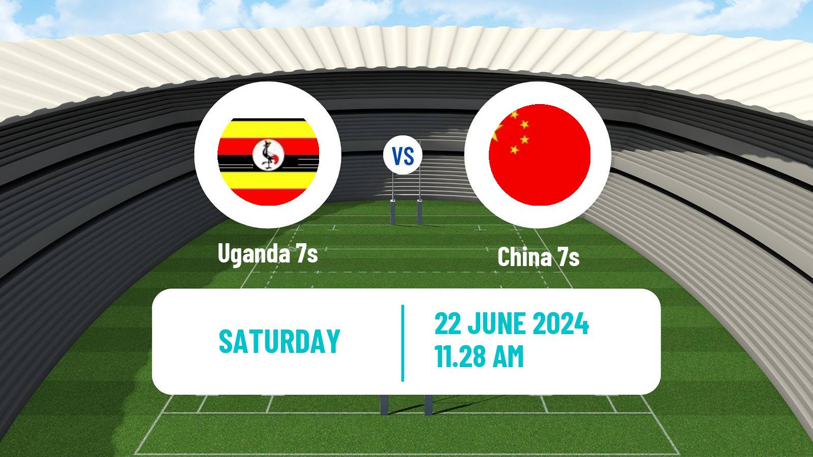 Rugby union Olympic Games 7s Rugby Uganda 7s - China 7s