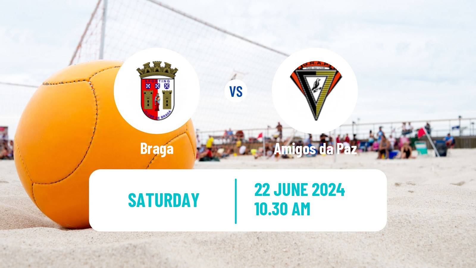 Beach soccer Elite Division Braga - Amigos da Paz