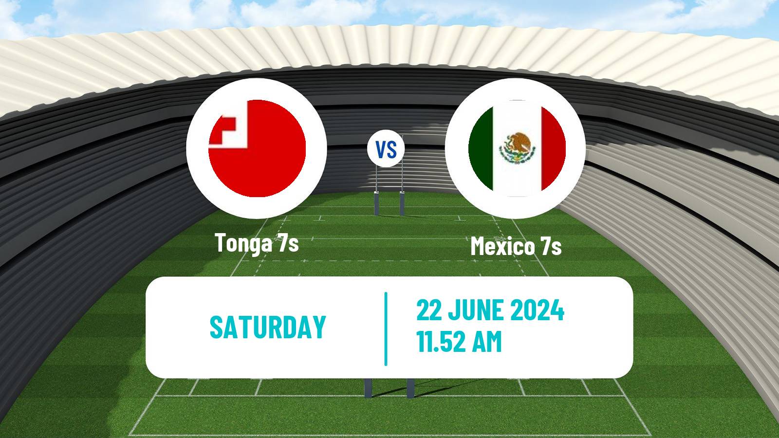 Rugby union Olympic Games 7s Rugby Tonga 7s - Mexico 7s