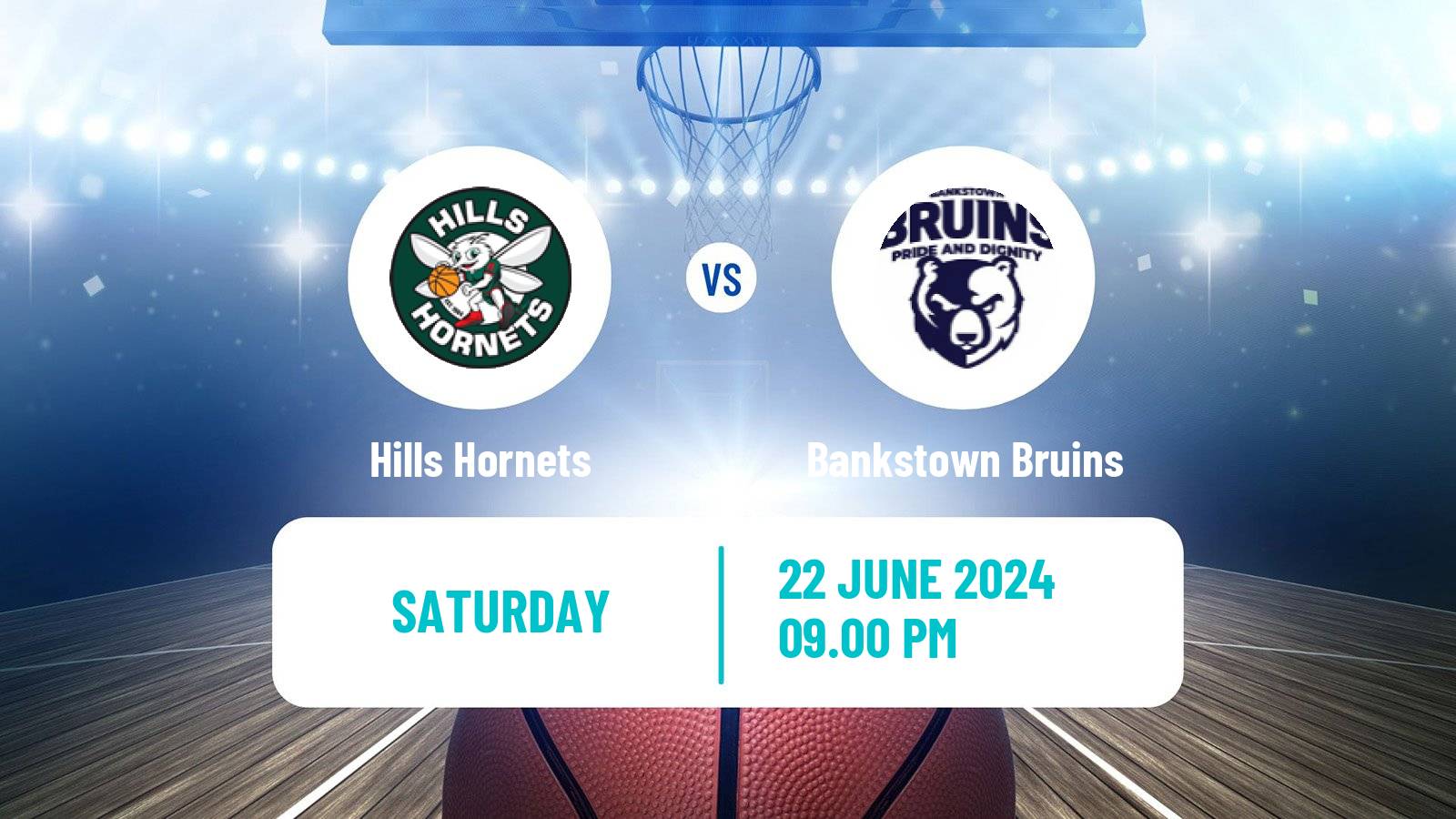 Basketball Australian NBL1 East Women Hills Hornets - Bankstown Bruins