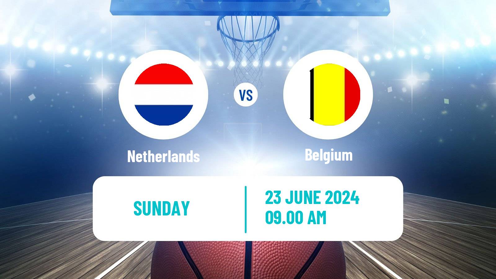 Basketball Friendly International Basketball Netherlands - Belgium