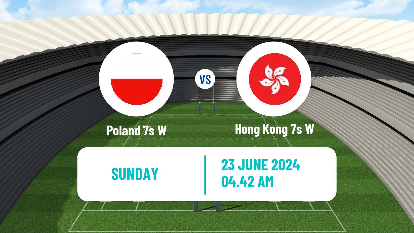 Rugby union Olympic Games 7s Rugby Women Poland 7s W - Hong Kong 7s W
