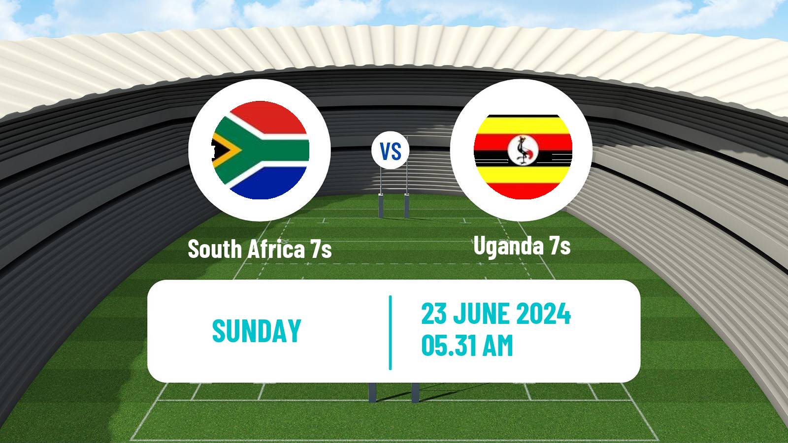 Rugby union Olympic Games 7s Rugby South Africa 7s - Uganda 7s