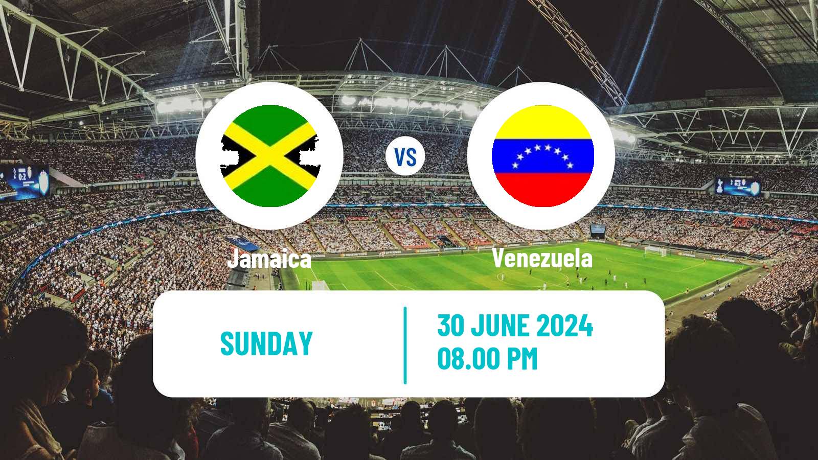 Soccer Copa America Jamaica - Venezuela