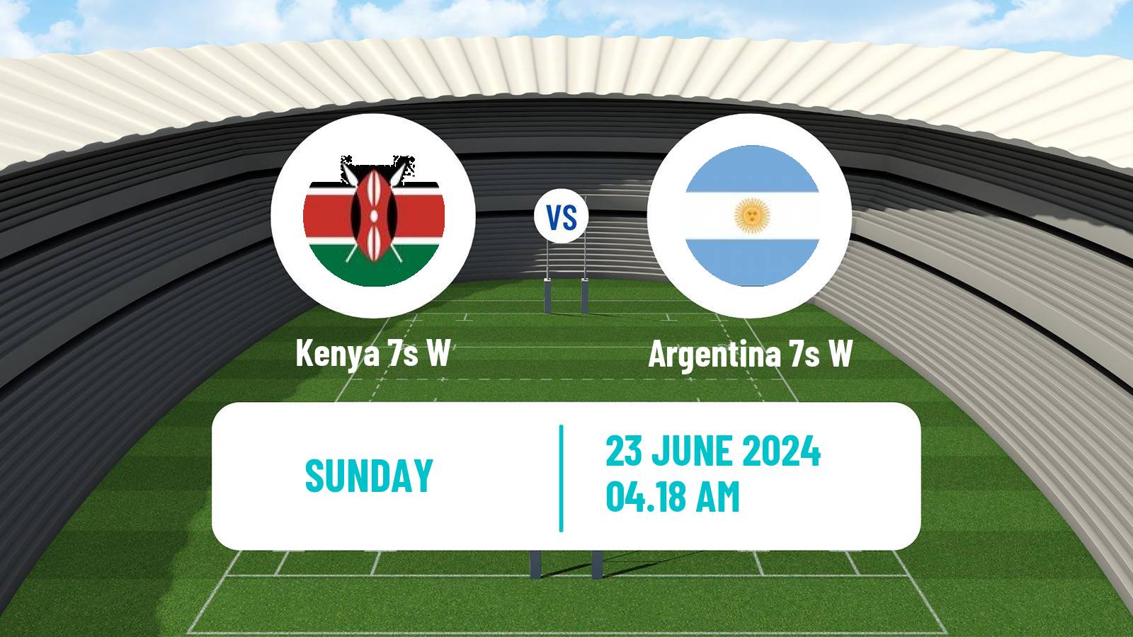 Rugby union Olympic Games 7s Rugby Women Kenya 7s W - Argentina 7s W