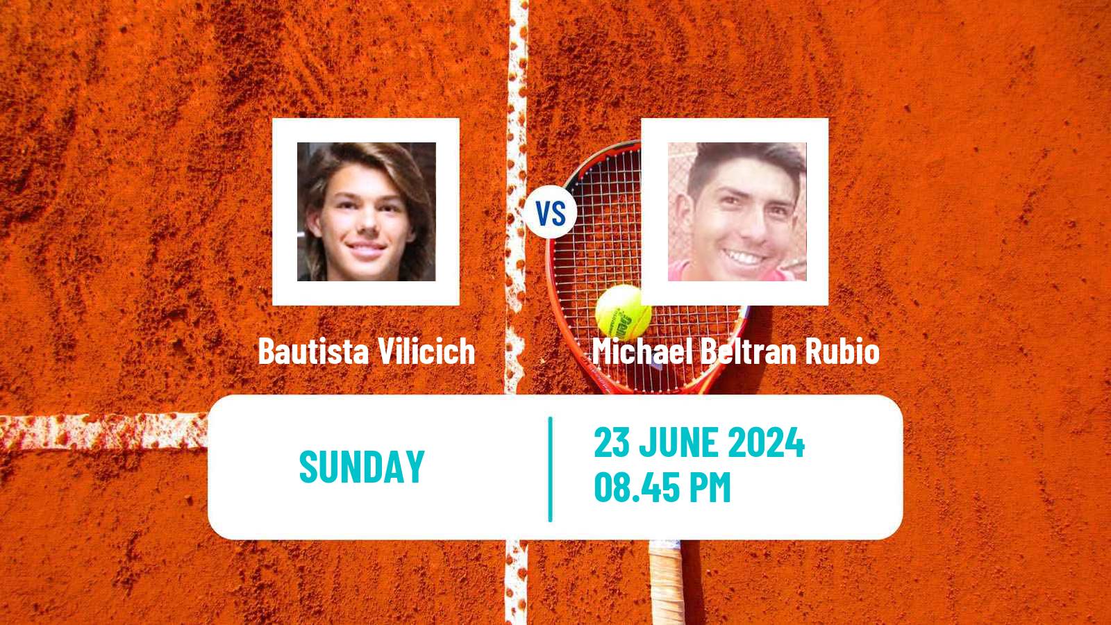 Tennis Ibague Challenger Men Bautista Vilicich - Michael Beltran Rubio