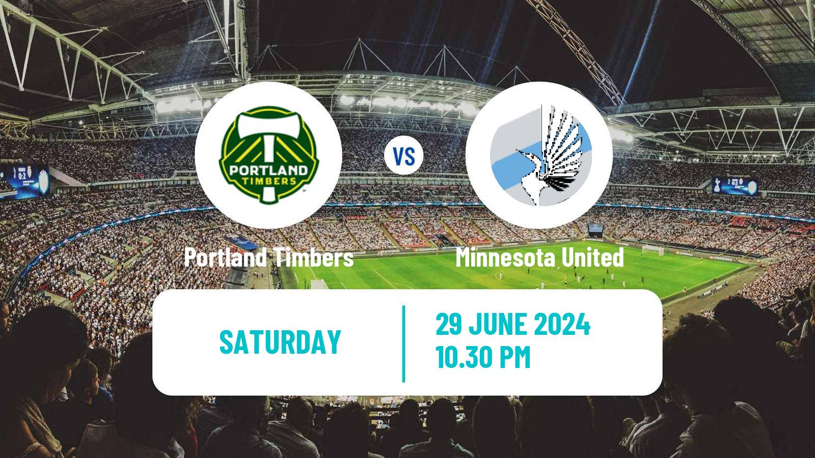 Soccer MLS Portland Timbers - Minnesota United