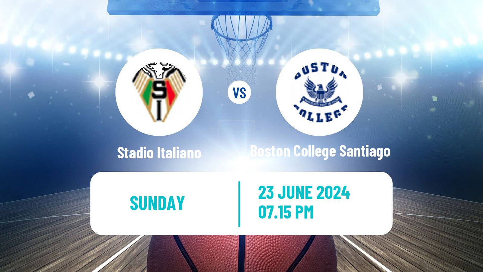 Basketball Chilean LNB 2 Stadio Italiano - Boston College Santiago