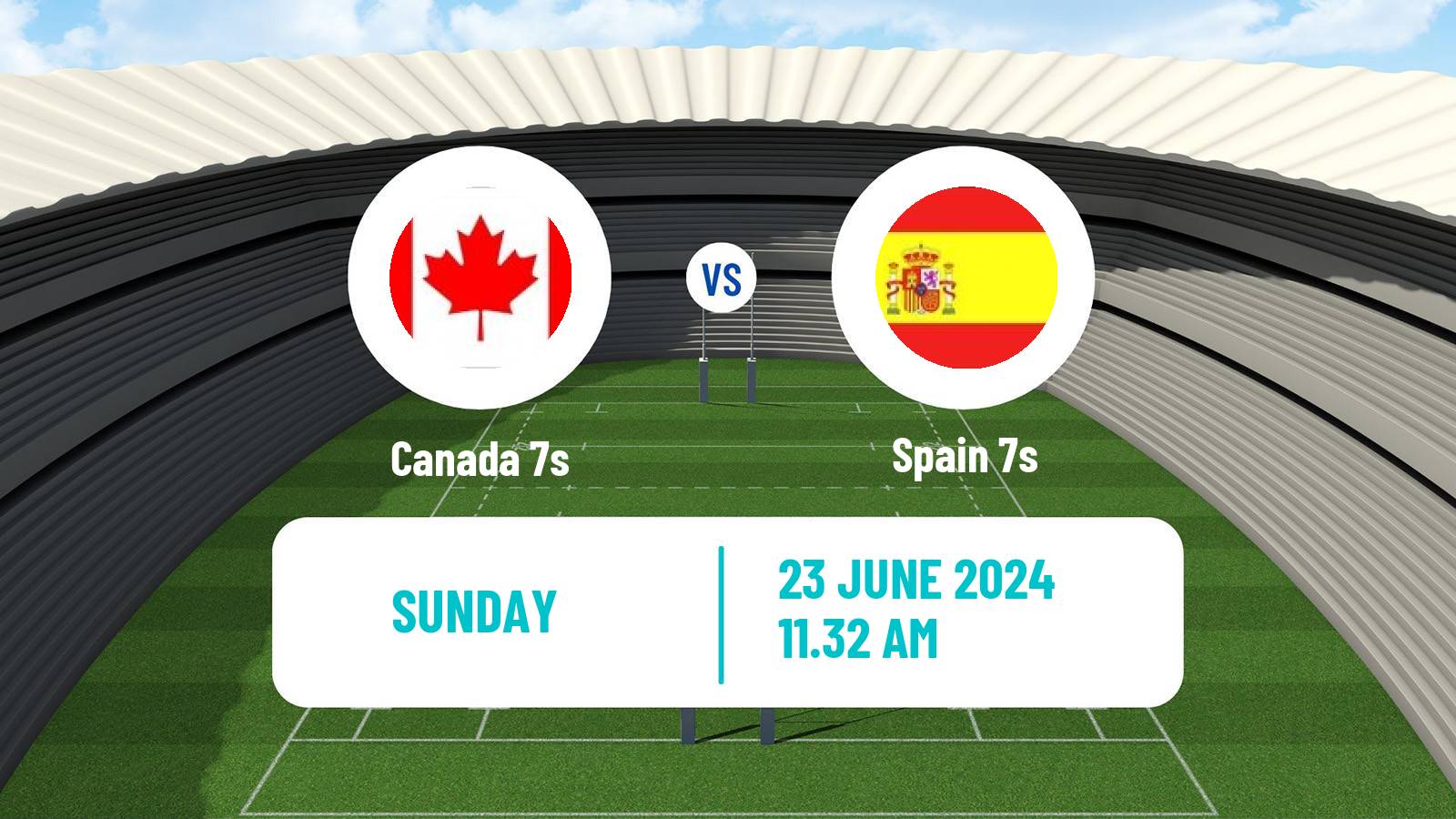 Rugby union Olympic Games 7s Rugby Canada 7s - Spain 7s