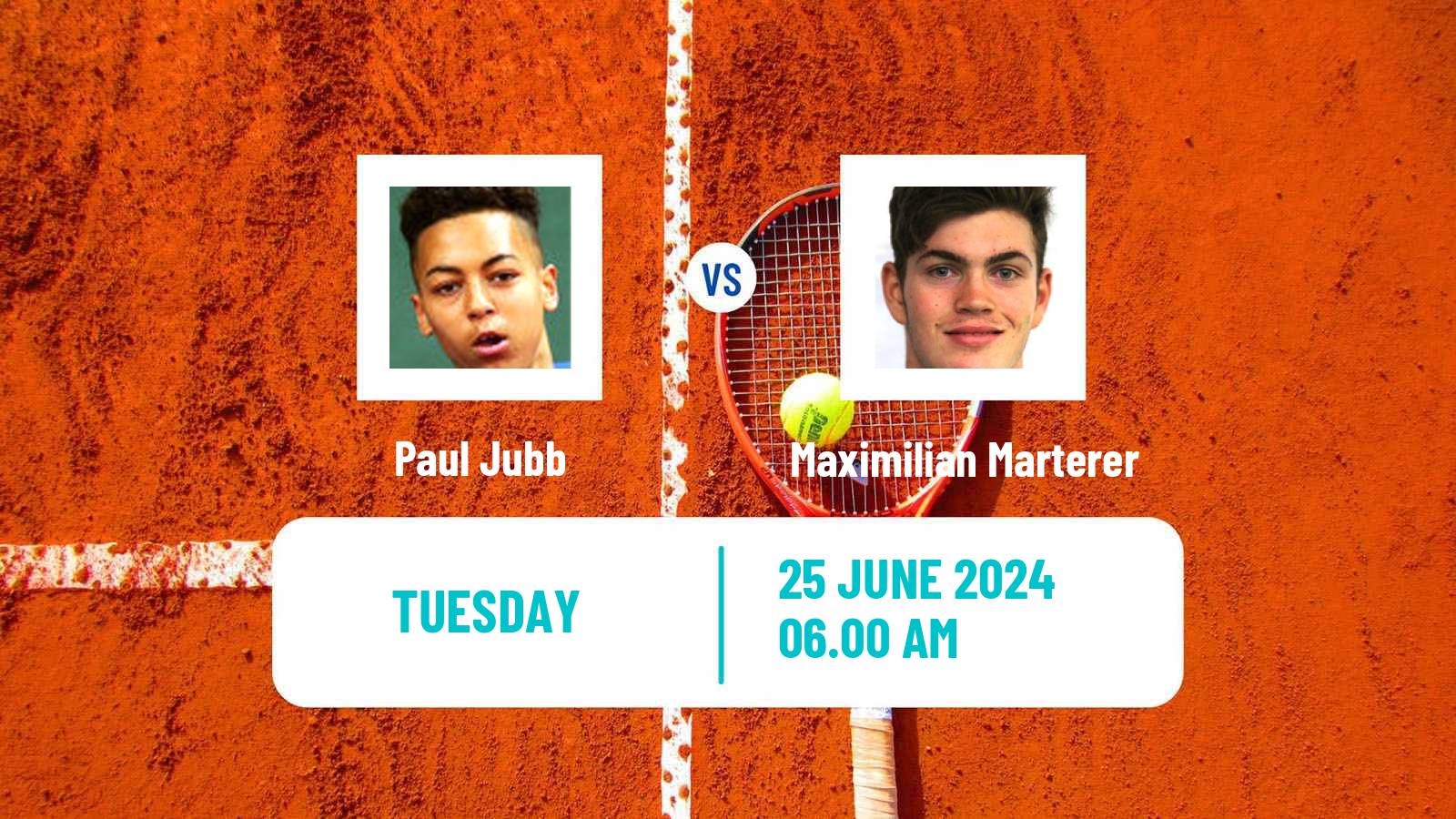 Tennis ATP Mallorca Paul Jubb - Maximilian Marterer