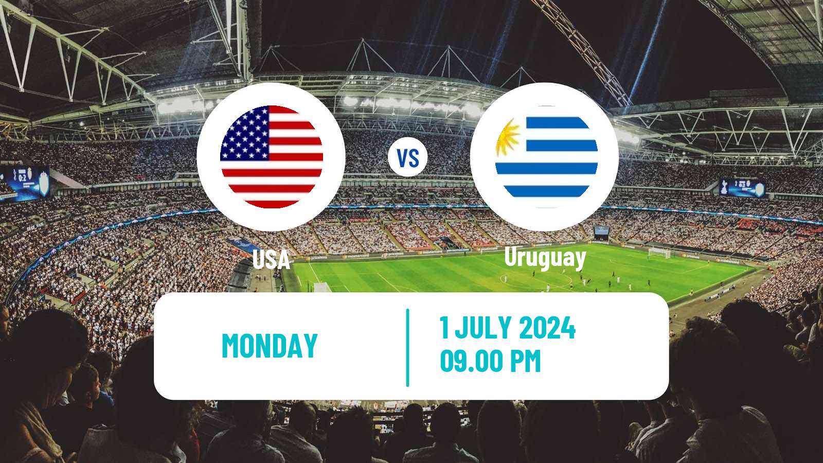 Soccer Copa America USA - Uruguay