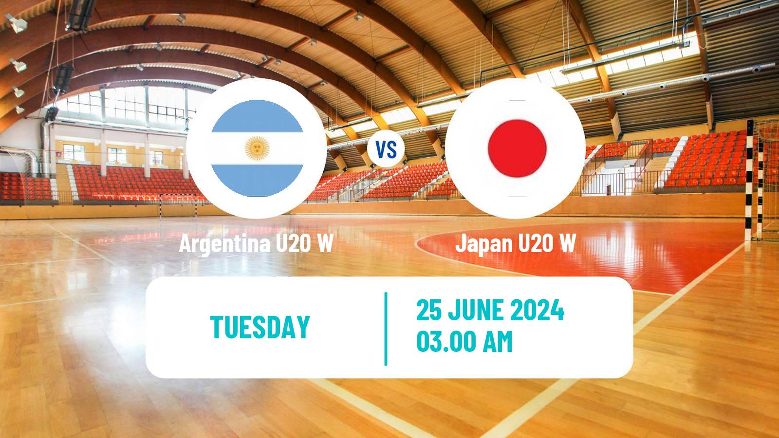 Handball World Championship U20 Handball Women Argentina U20 W - Japan U20 W