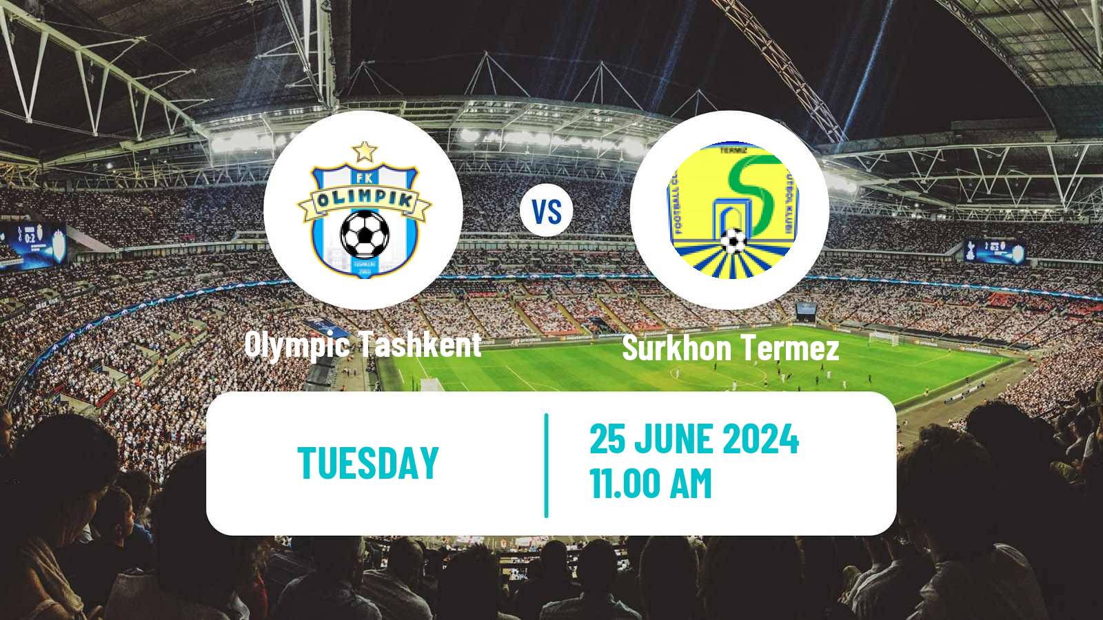 Soccer Uzbek League Olympic Tashkent - Surkhon Termez