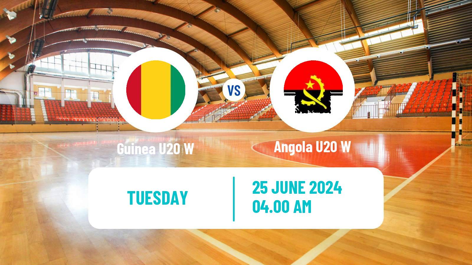 Handball World Championship U20 Handball Women Guinea U20 W - Angola U20 W