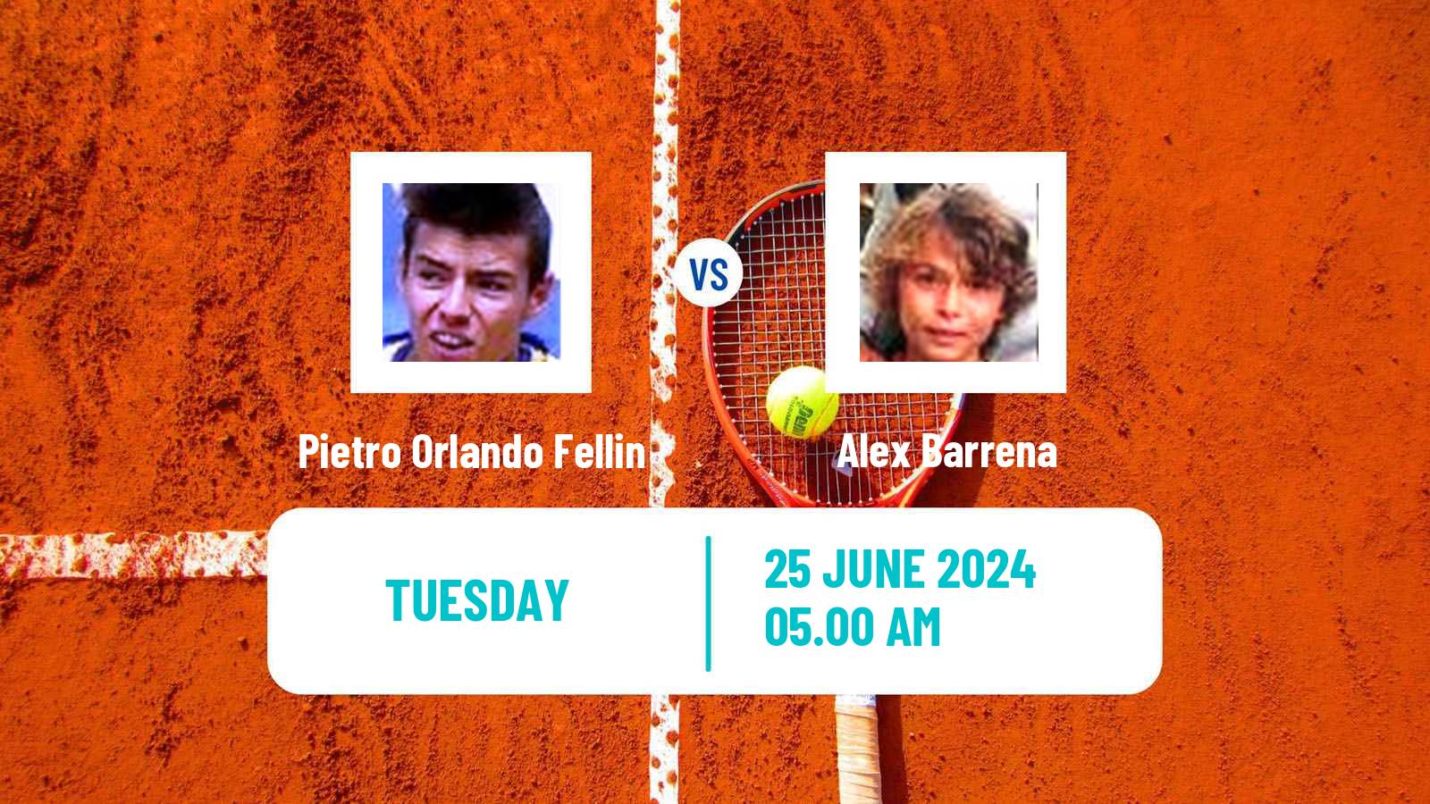 Tennis ITF M15 Wroclaw Men Pietro Orlando Fellin - Alex Barrena