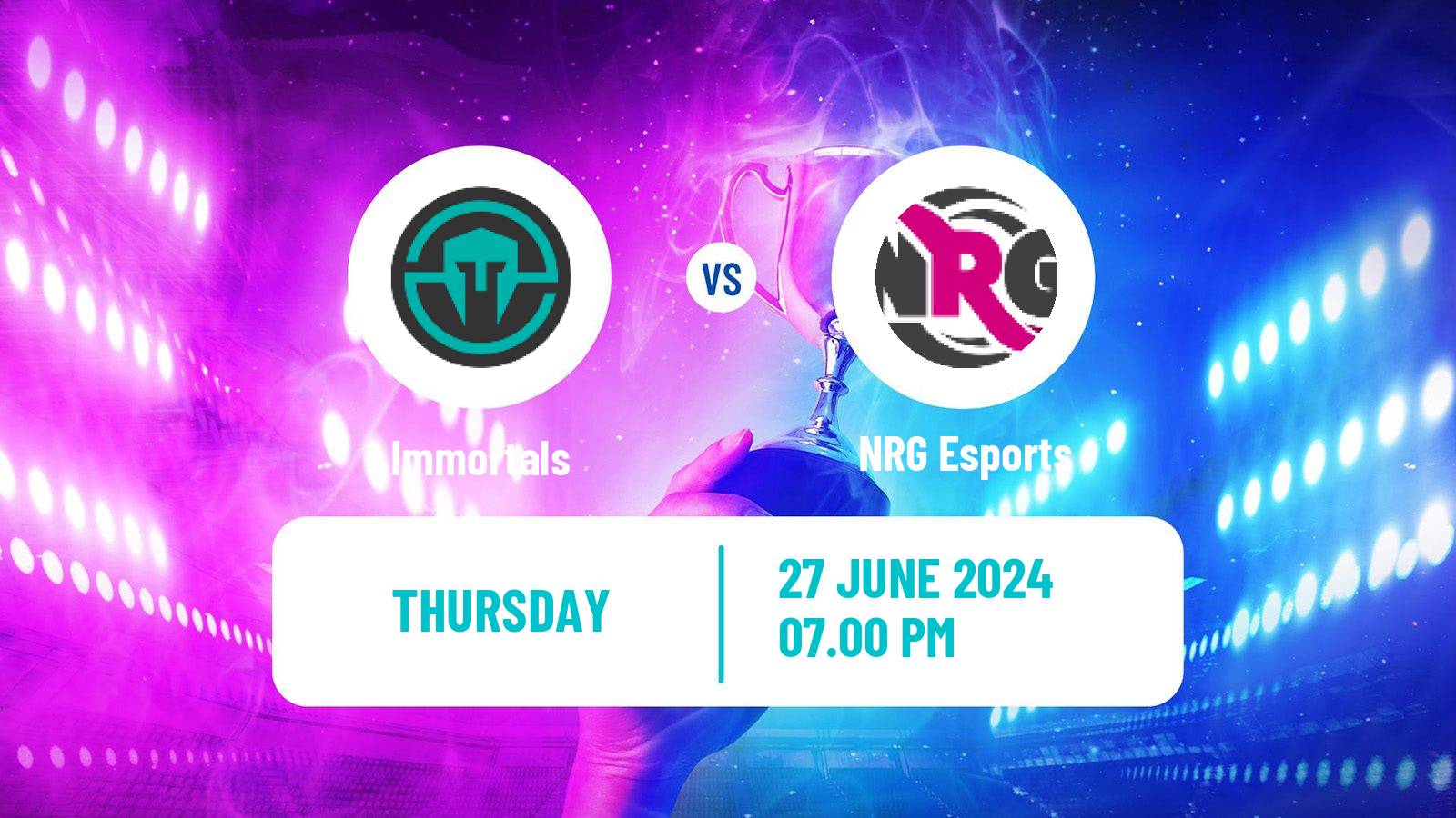 Esports League Of Legends Lcs Immortals - NRG Esports