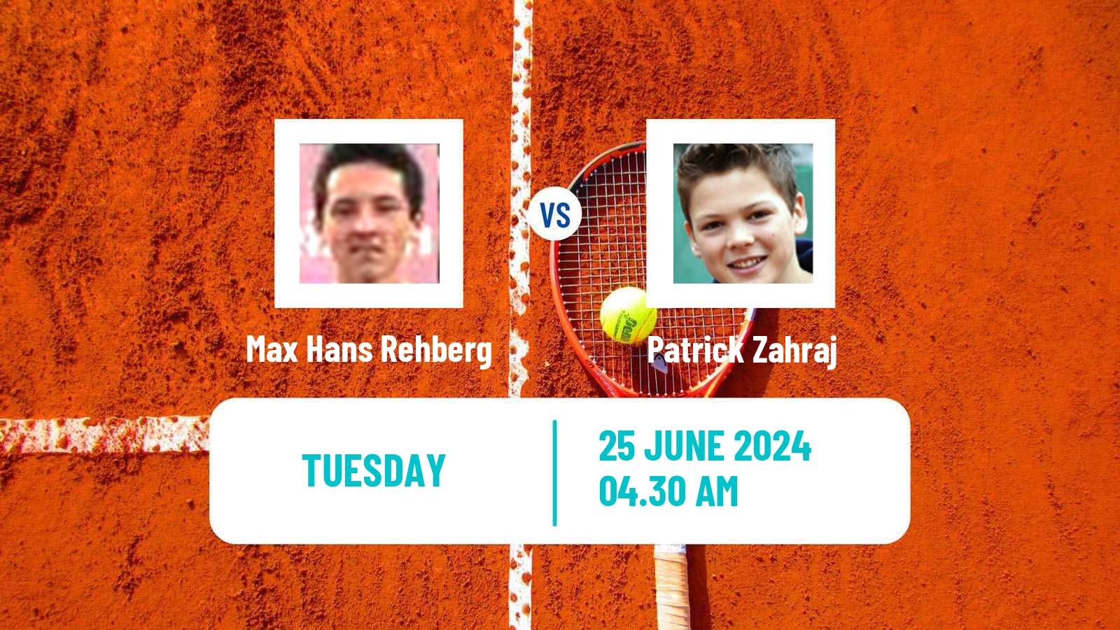 Tennis ITF M25 Klosters Men 2024 Max Hans Rehberg - Patrick Zahraj