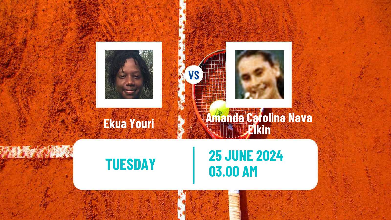 Tennis ITF W15 Hillcrest 2 Women Ekua Youri - Amanda Carolina Nava Elkin