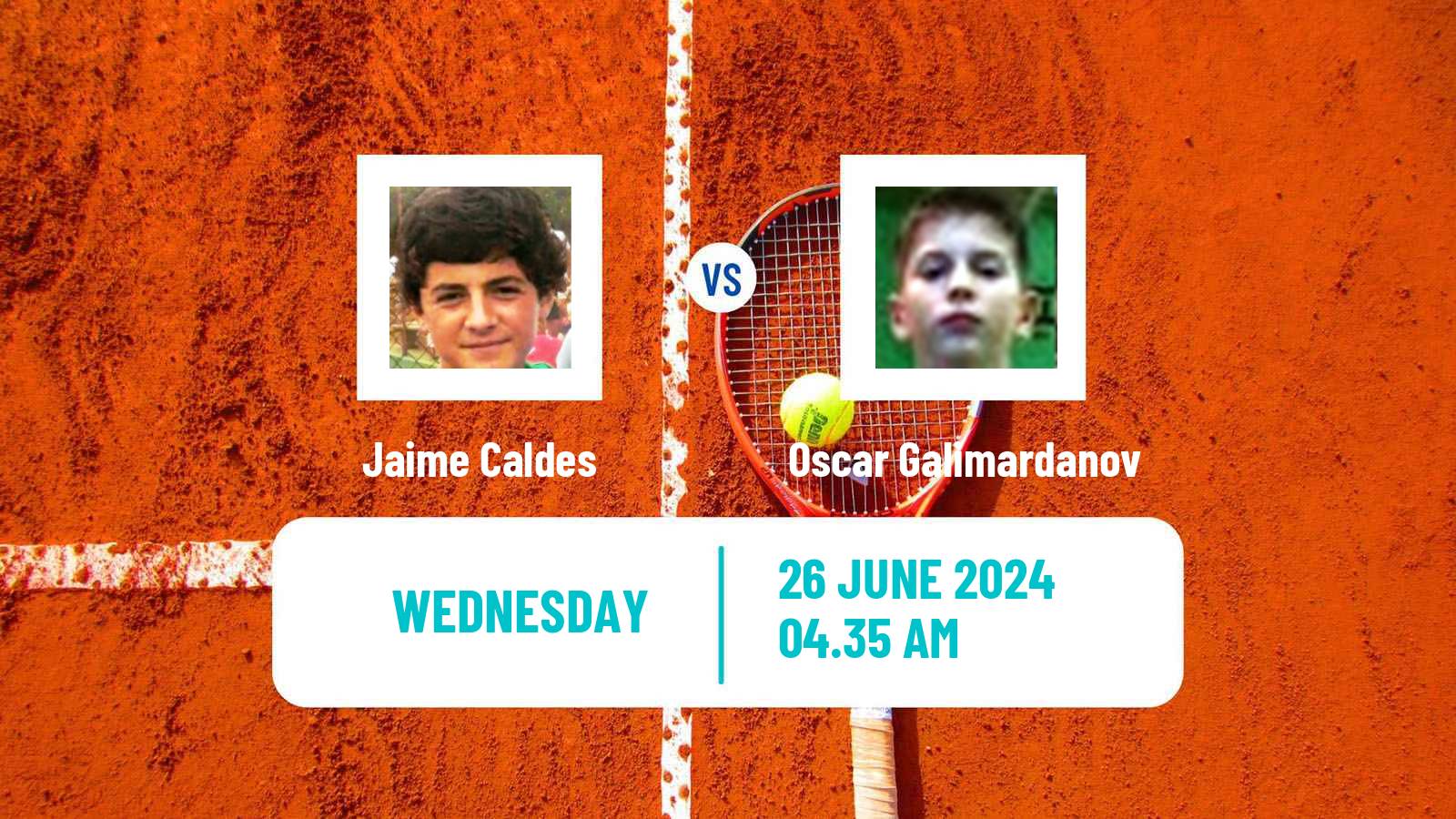 Tennis ITF M15 Kamen Men Jaime Caldes - Oscar Galimardanov