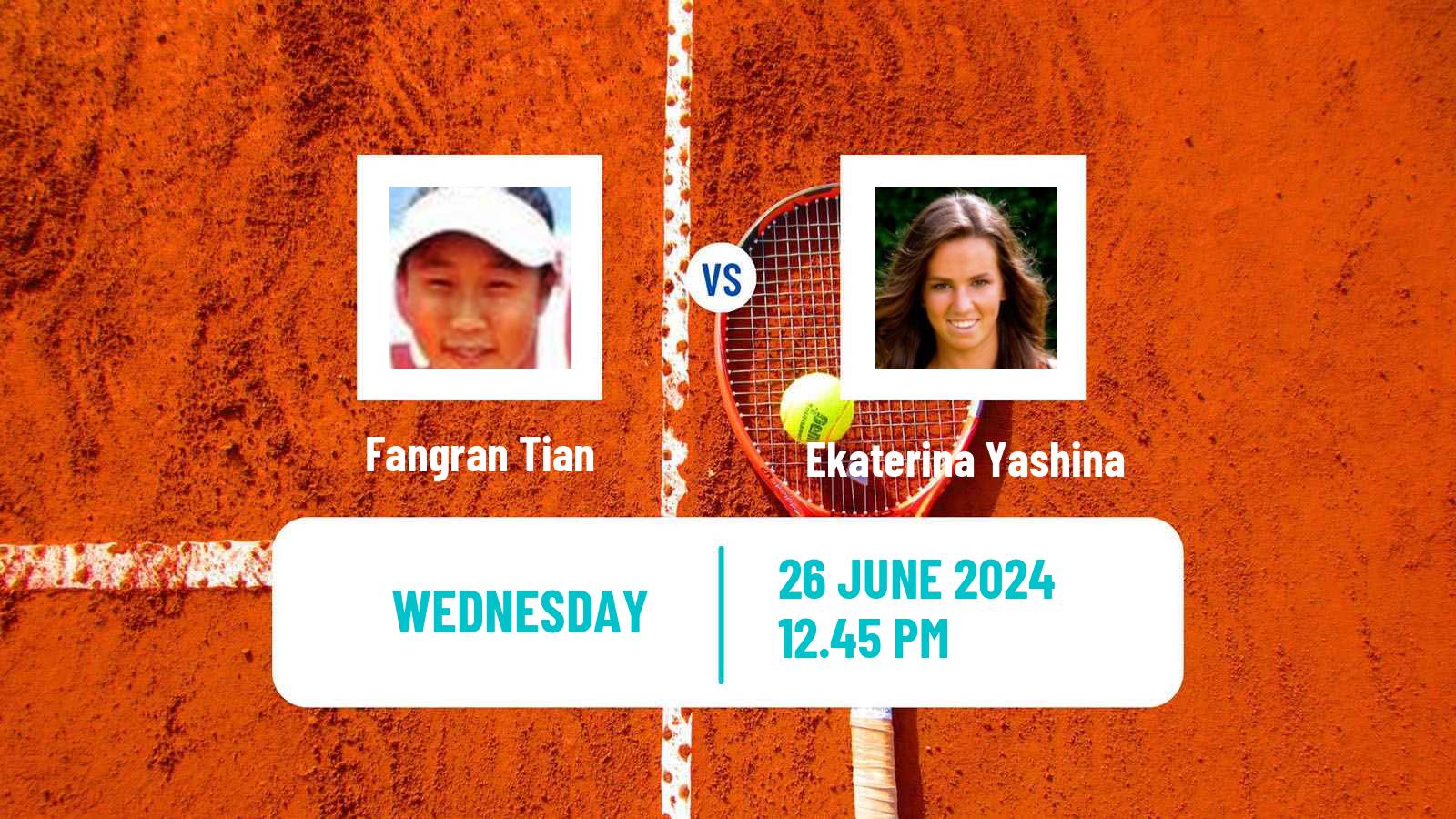 Tennis ITF W50 Palma Del Rio Women Fangran Tian - Ekaterina Yashina