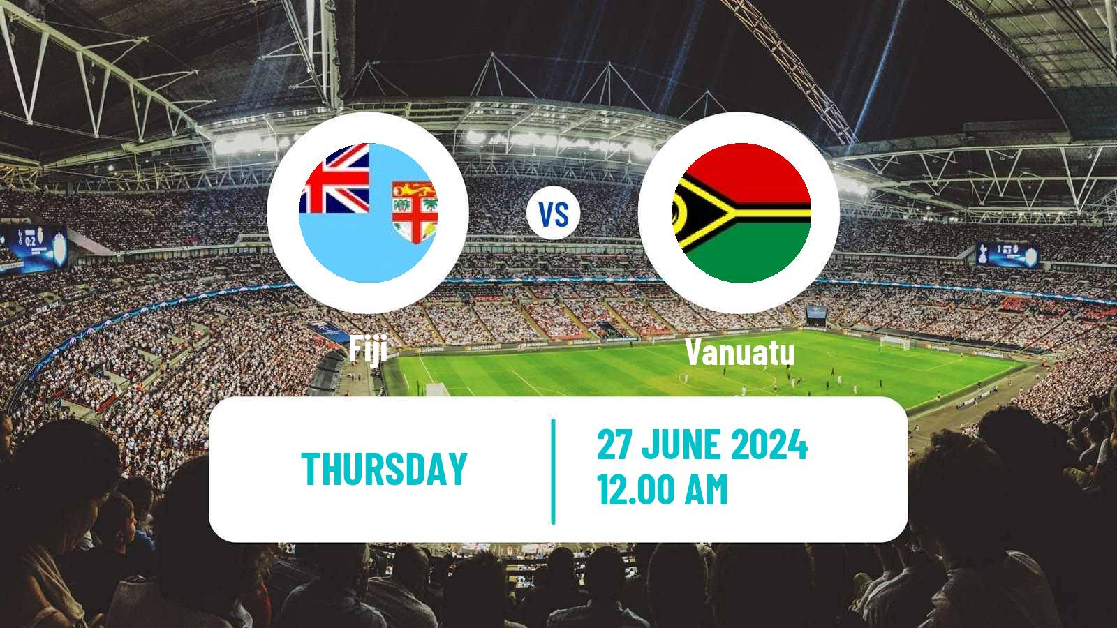 Soccer OFC Nations Cup Fiji - Vanuatu