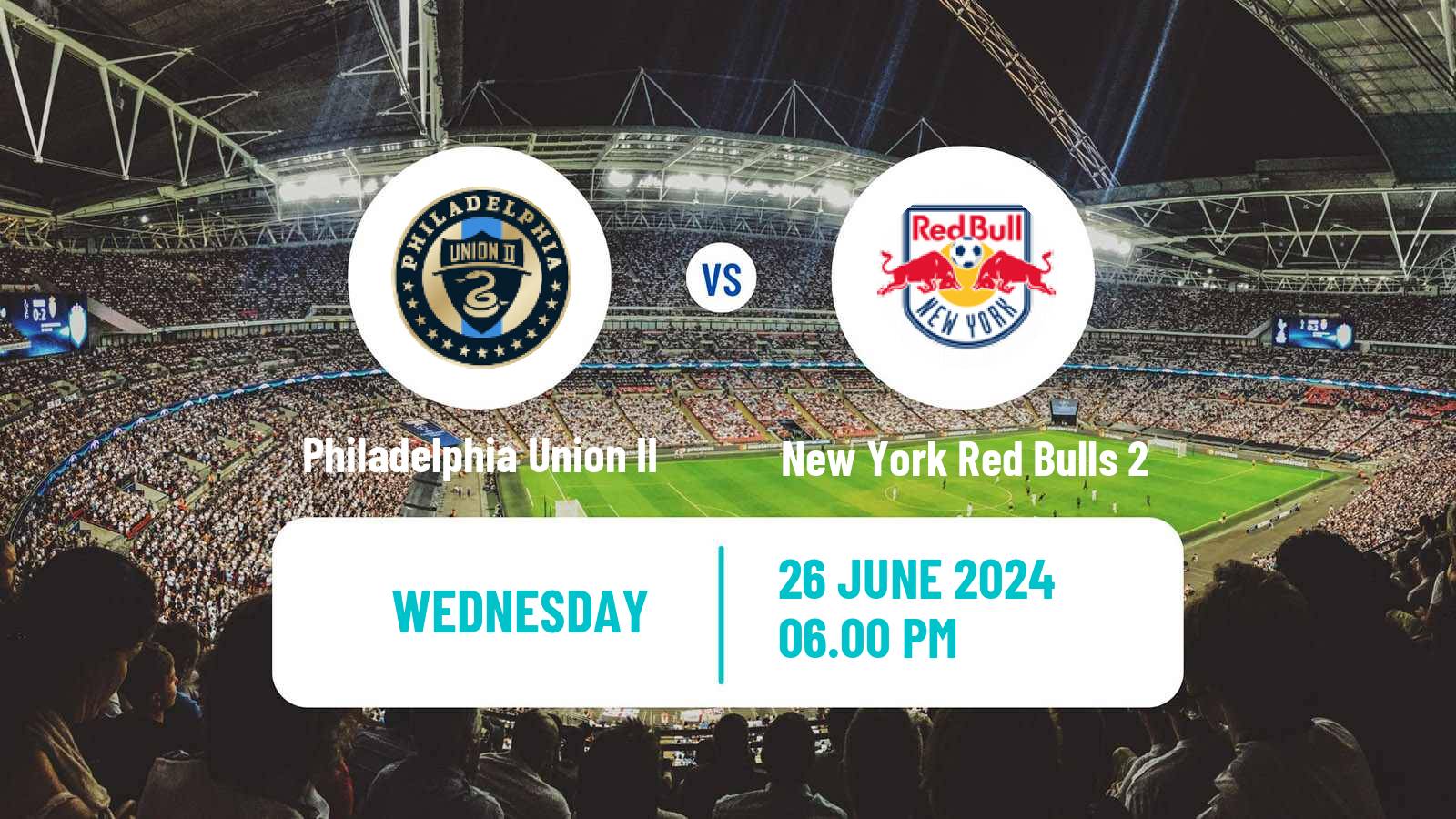 Soccer MLS Next Pro Philadelphia Union II - New York Red Bulls 2