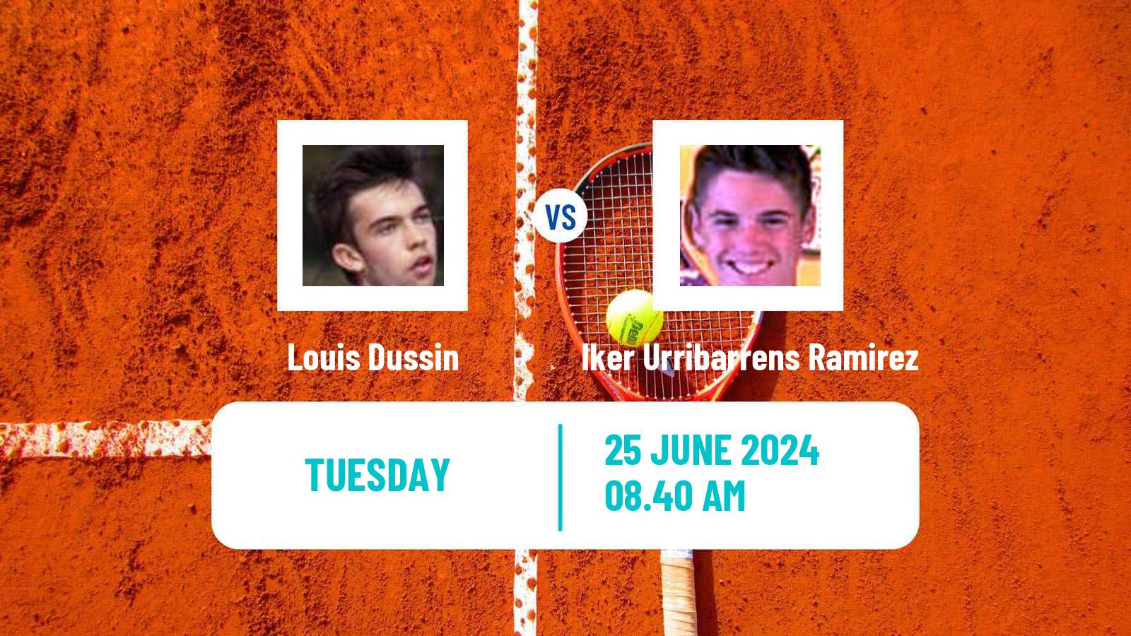 Tennis ITF M25 Bakio Men Louis Dussin - Iker Urribarrens Ramirez