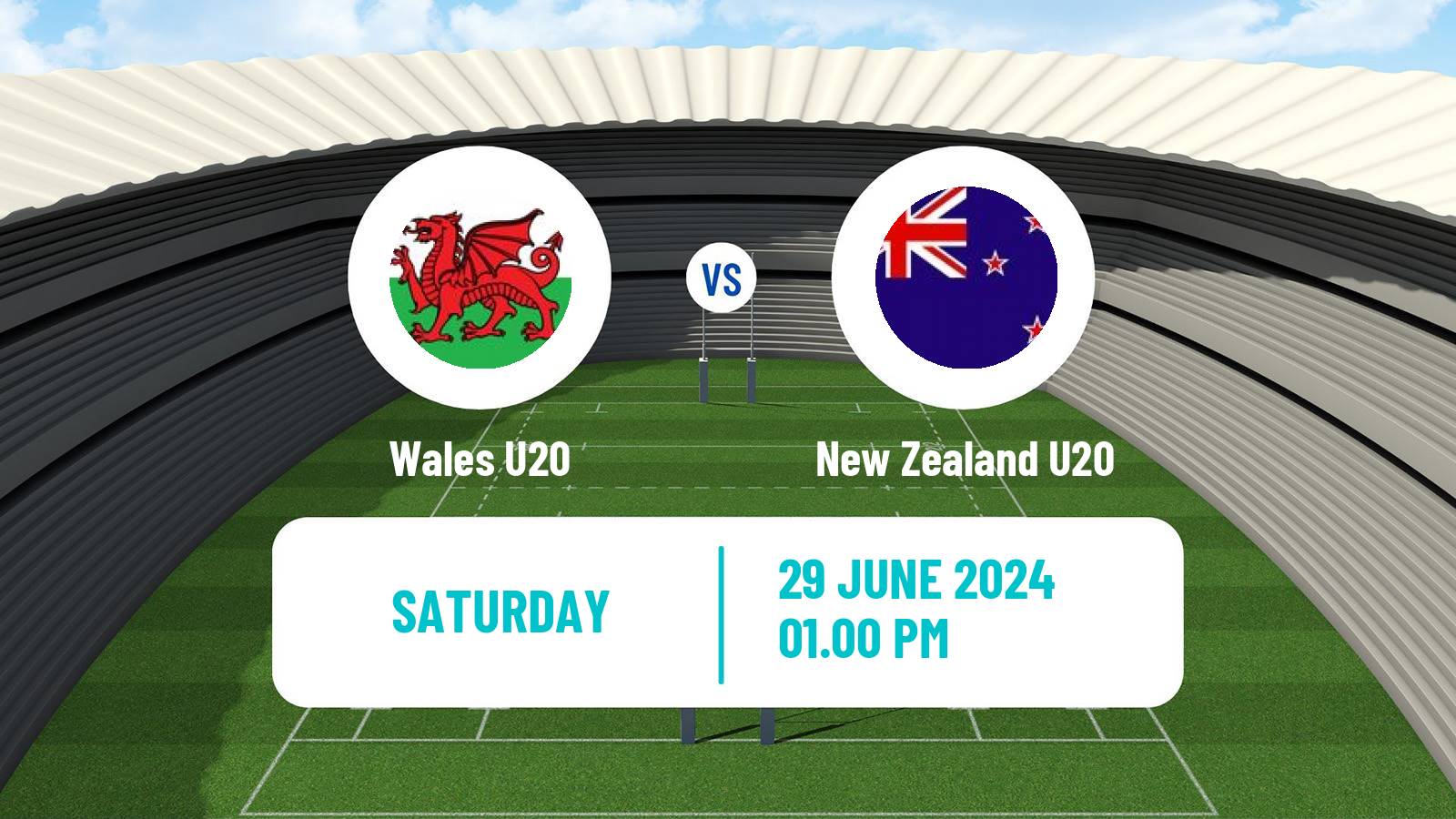 Rugby union World Championship U20 Rugby Union Wales U20 - New Zealand U20