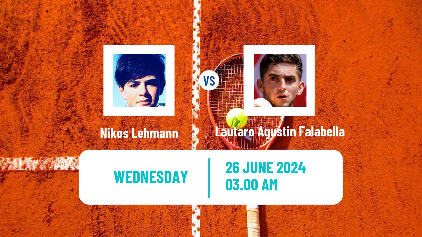 Tennis ITF M15 Belgrade Men Nikos Lehmann - Lautaro Agustin Falabella