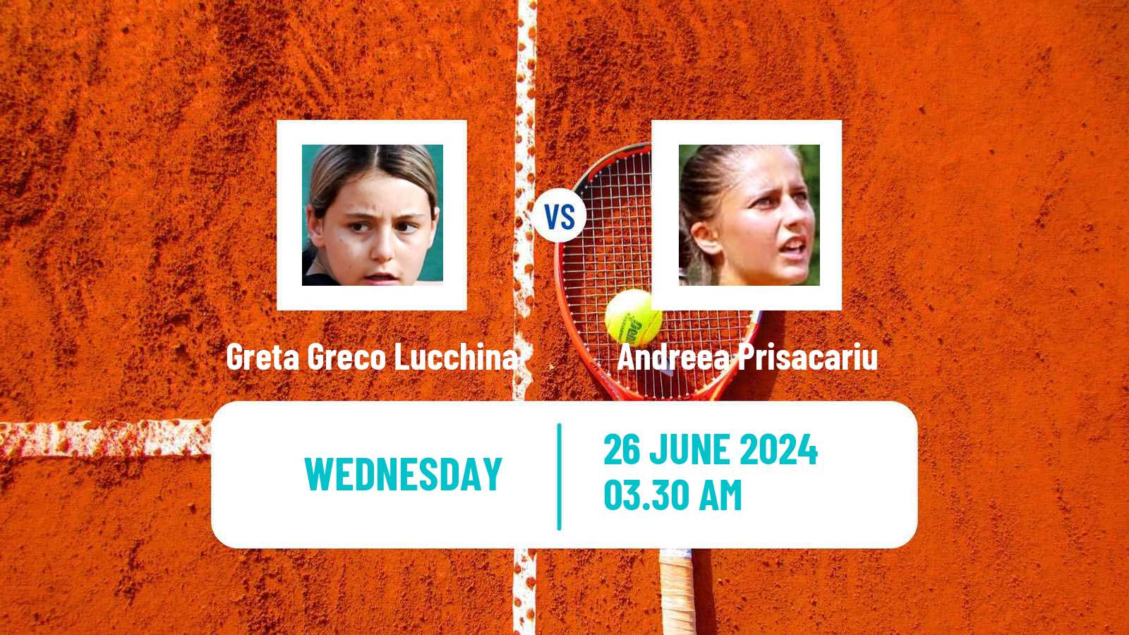 Tennis ITF W35 Tarvisio Women Greta Greco Lucchina - Andreea Prisacariu