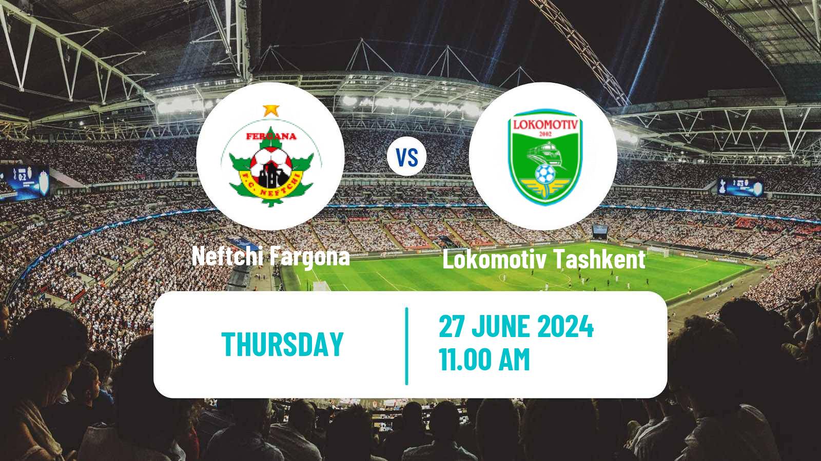 Soccer Uzbek League Neftchi Fargona - Lokomotiv Tashkent