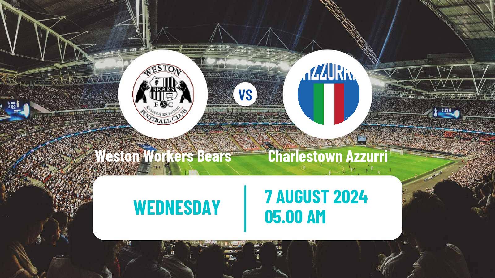 Soccer Australian NPL Northern NSW Weston Workers Bears - Charlestown Azzurri