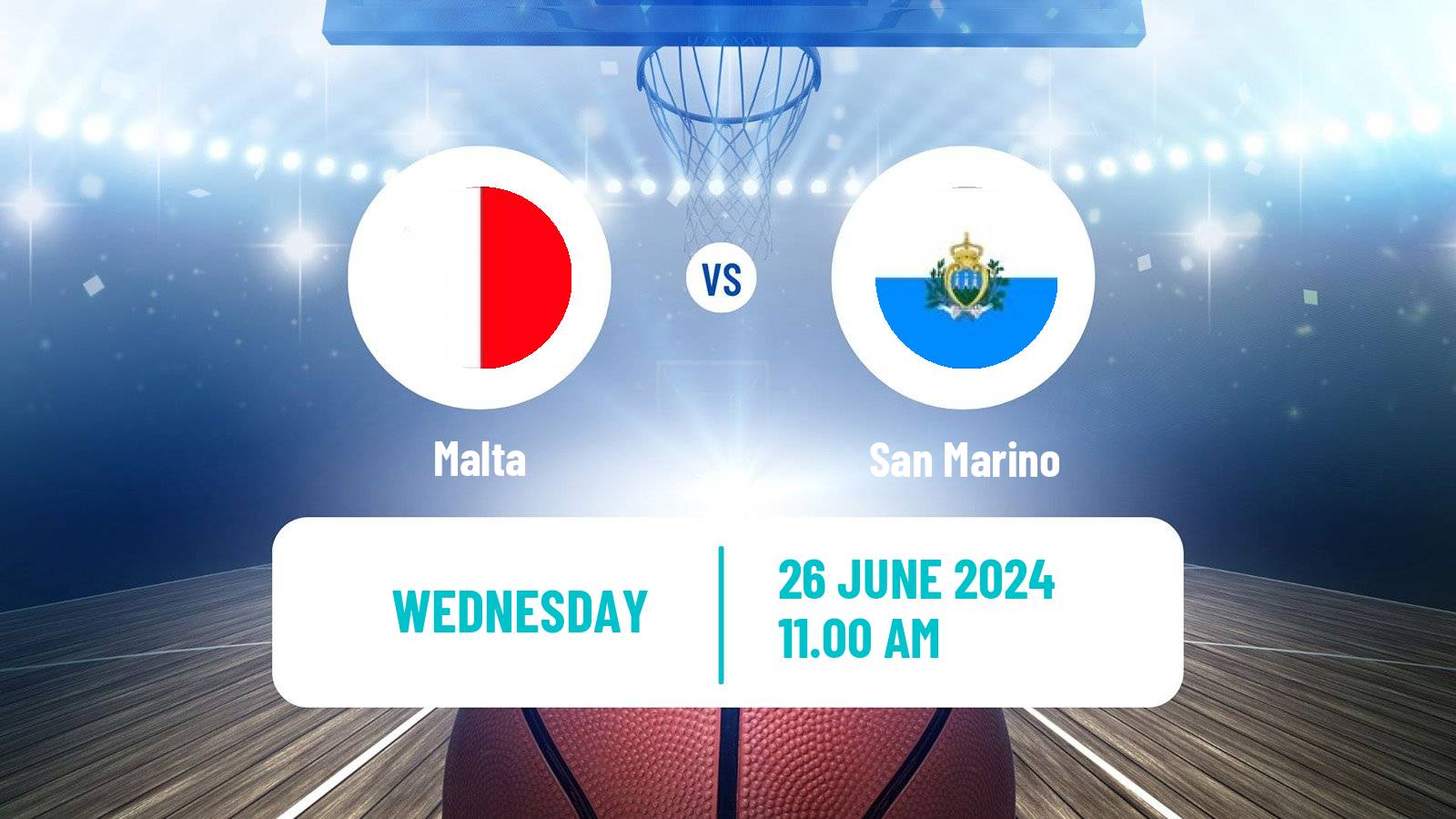 Basketball Small Countries European Championship Basketball Malta - San Marino