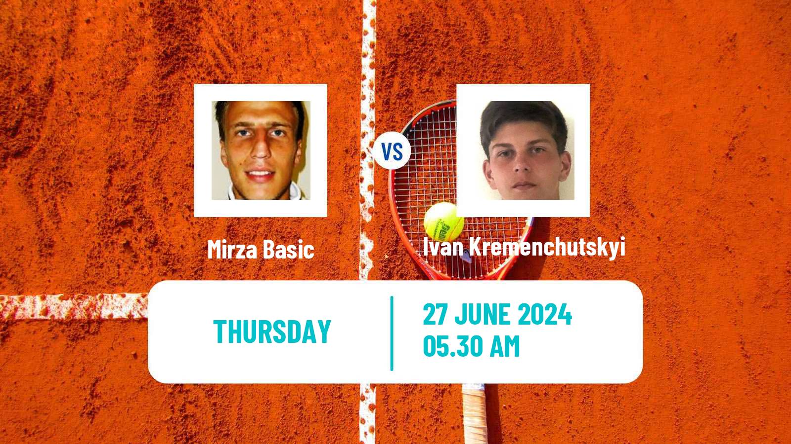 Tennis ITF M15 Belgrade Men Mirza Basic - Ivan Kremenchutskyi