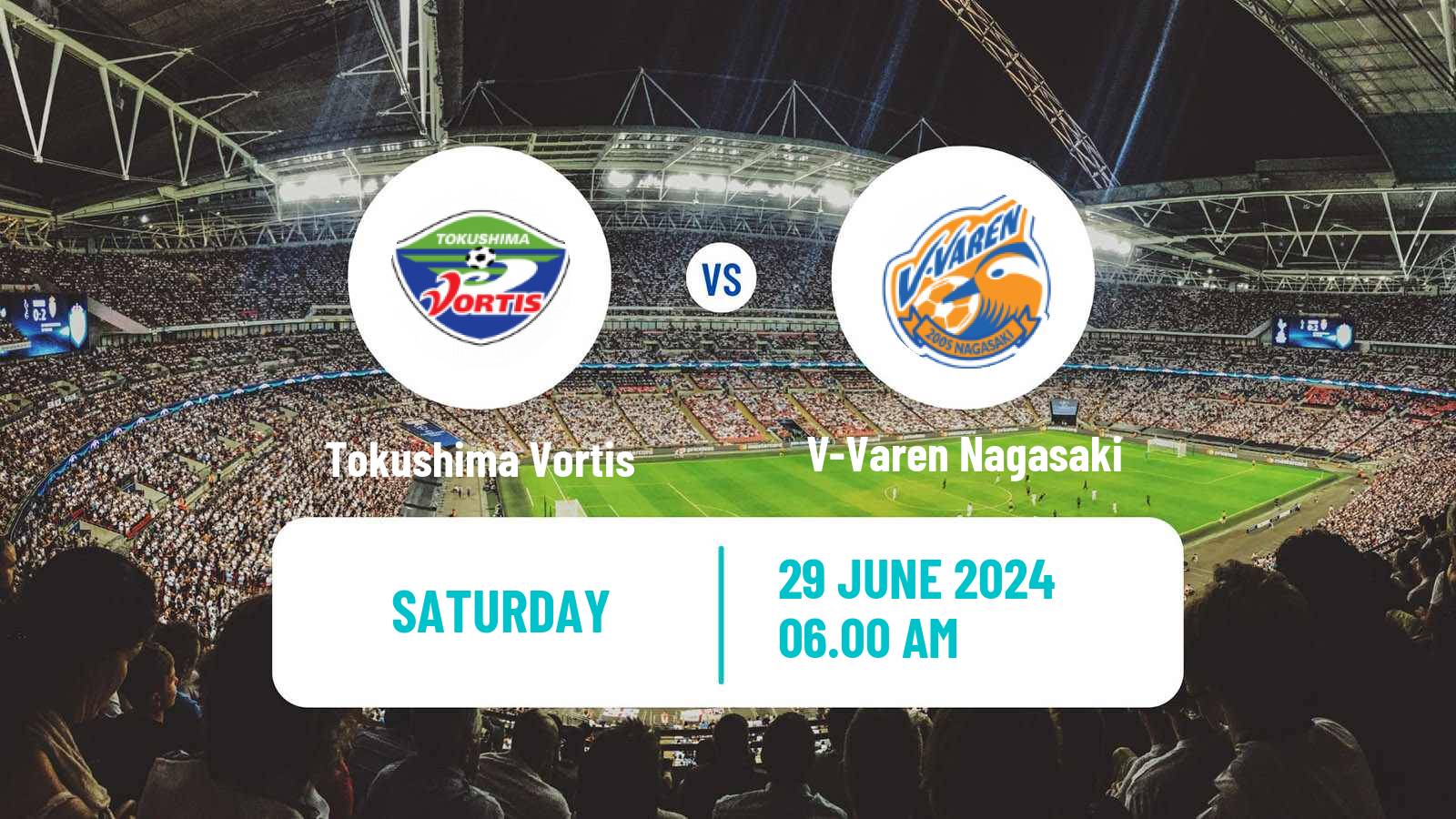 Soccer Japan J2 League Tokushima Vortis - V-Varen Nagasaki