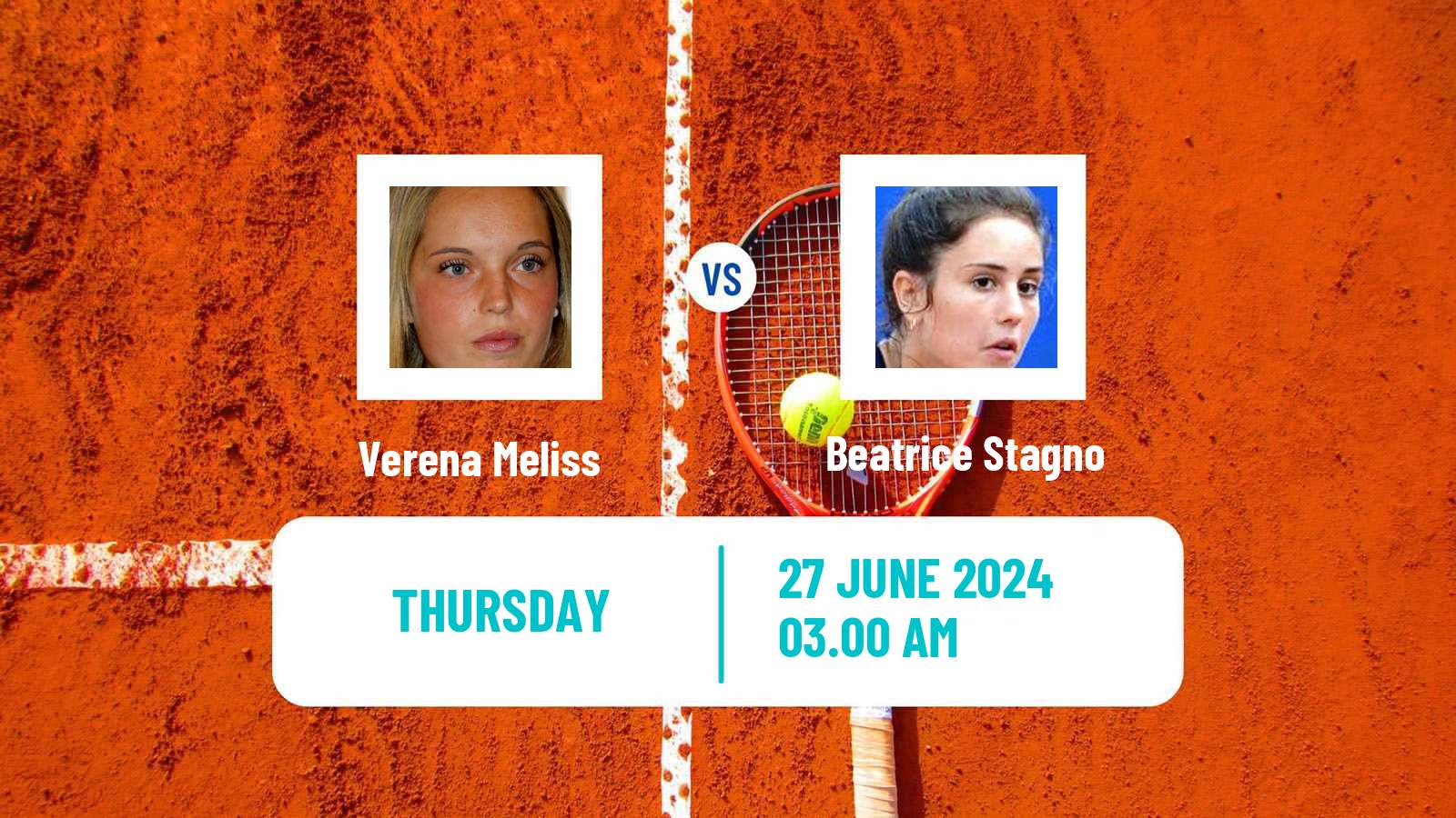 Tennis ITF W15 Hillcrest 2 Women Verena Meliss - Beatrice Stagno