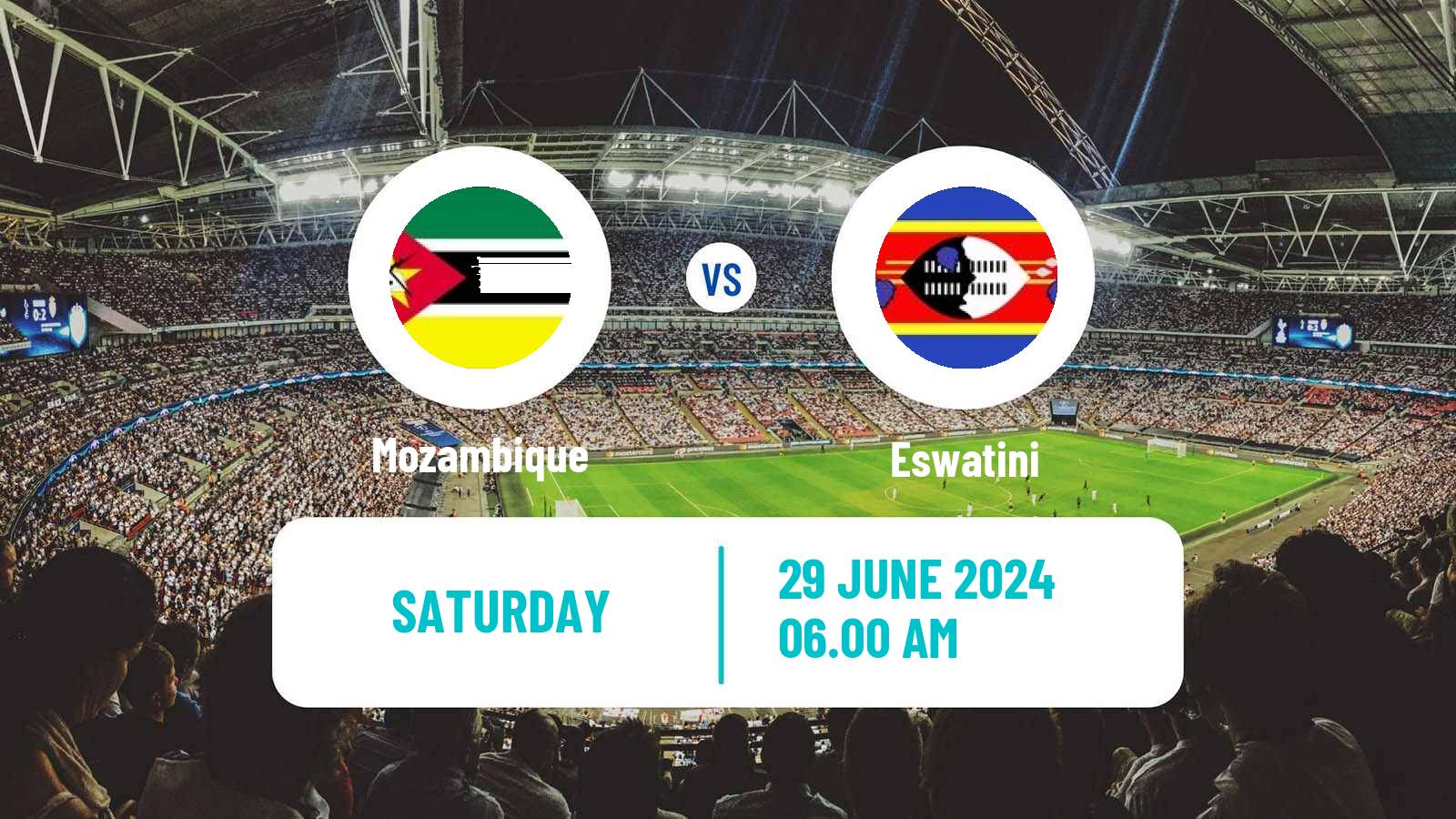 Soccer COSAFA Cup Mozambique - Eswatini