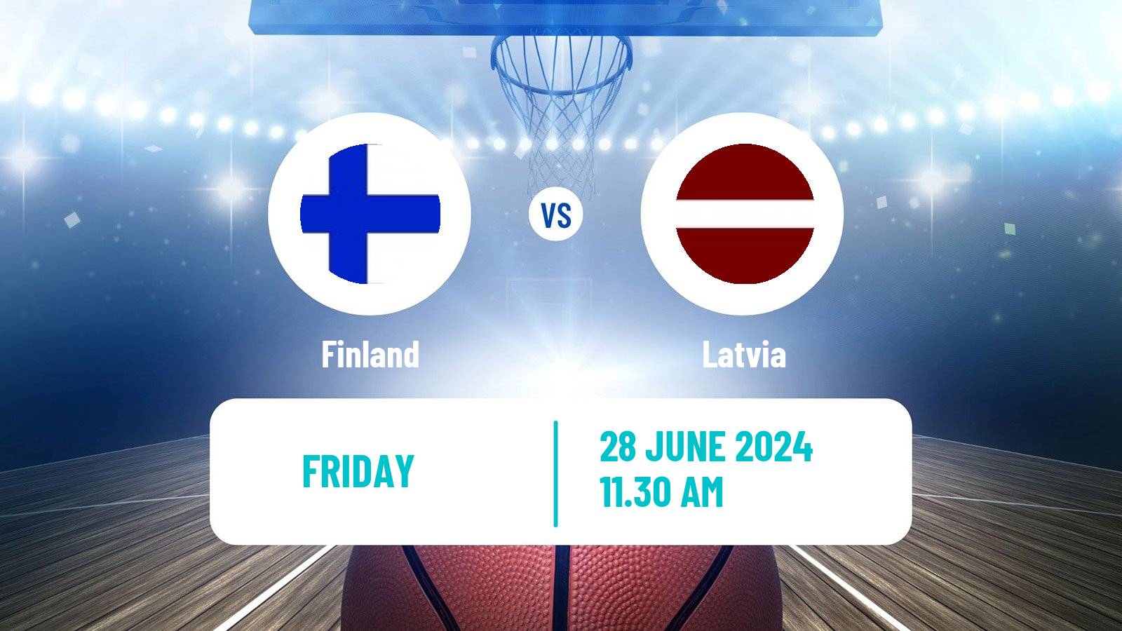 Basketball Friendly International Basketball Finland - Latvia