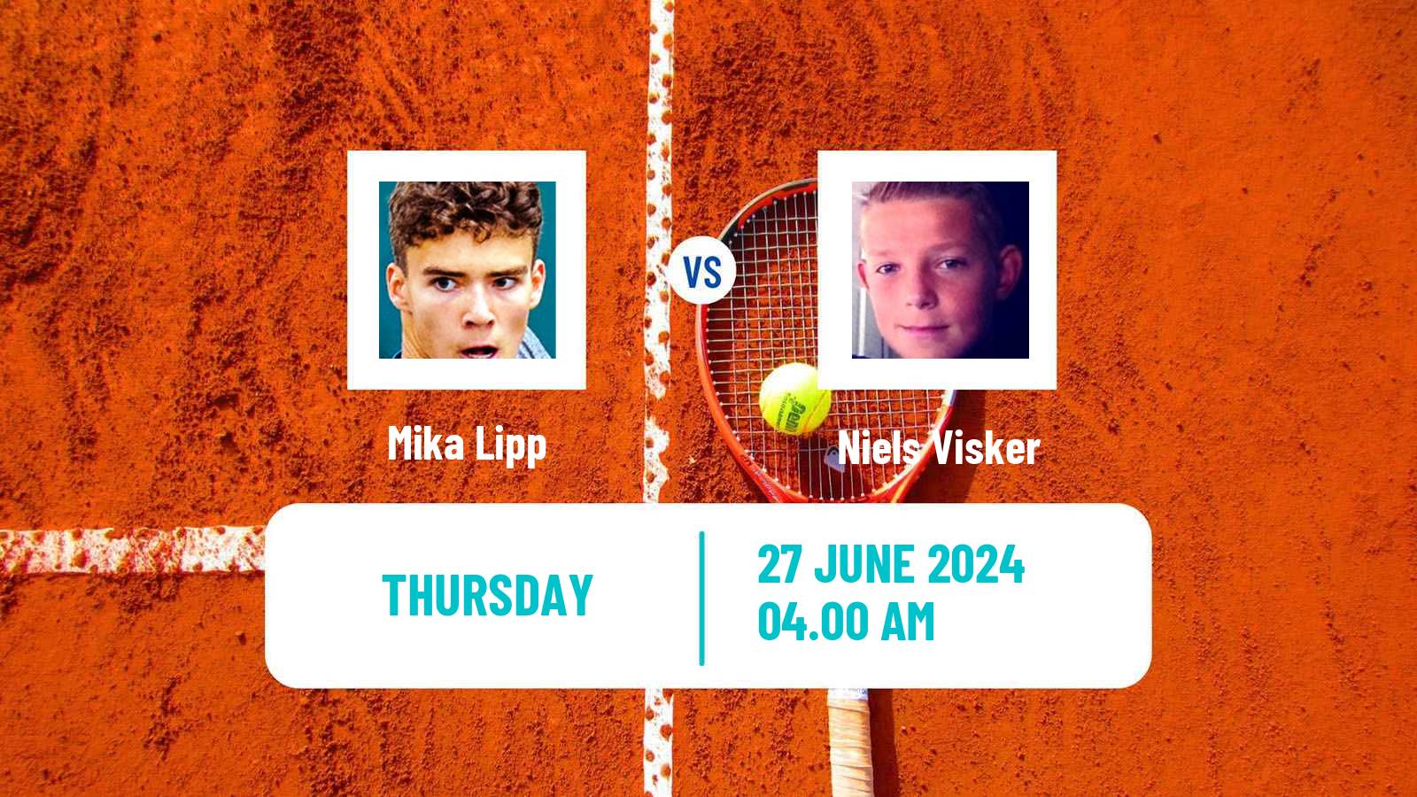 Tennis ITF M15 Alkmaar Men Mika Lipp - Niels Visker