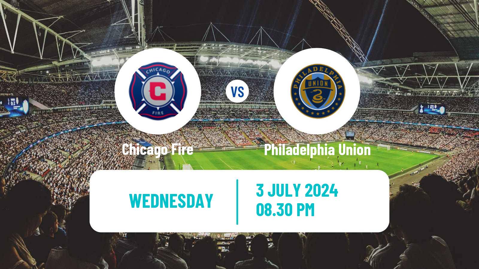 Soccer MLS Chicago Fire - Philadelphia Union