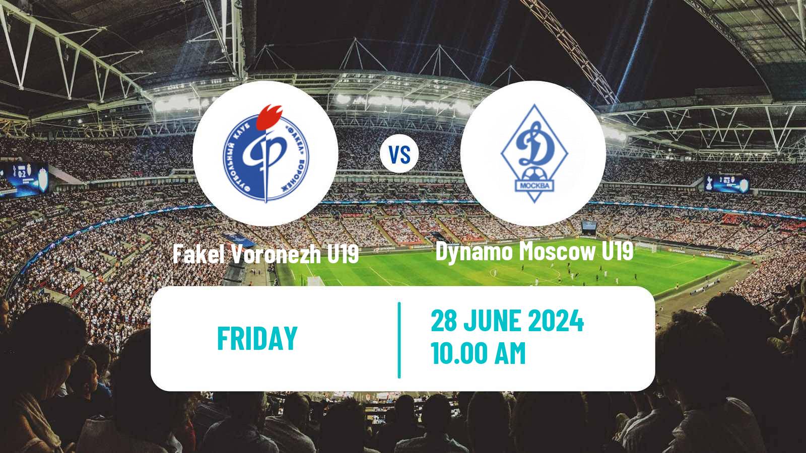 Soccer Russian Youth League Fakel Voronezh U19 - Dynamo Moscow U19