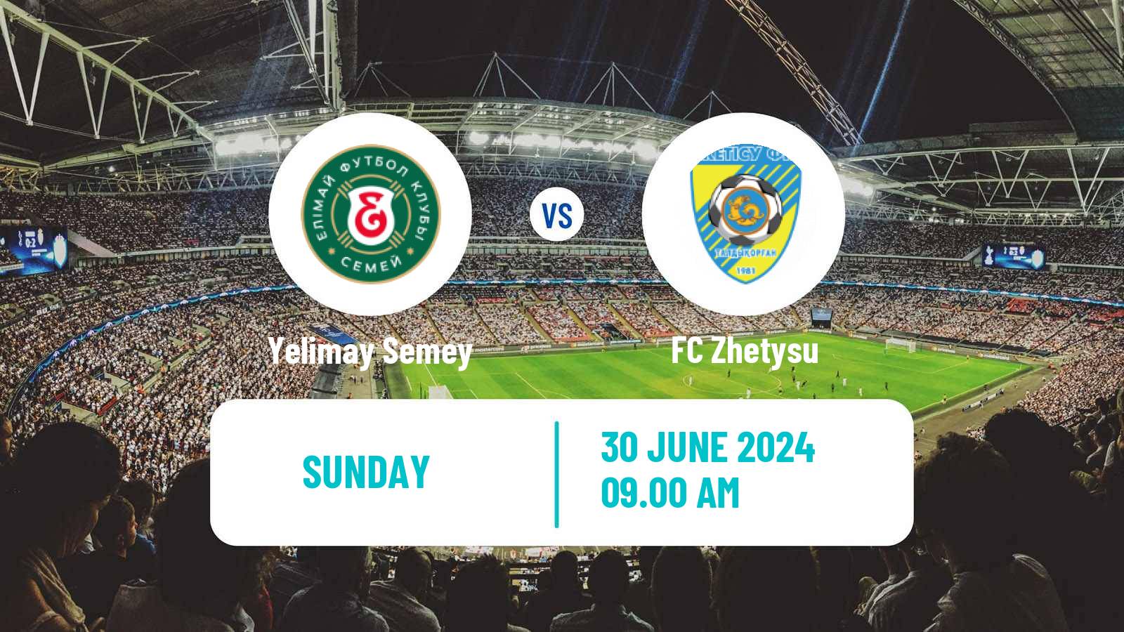 Soccer Kazakh Premier League Yelimay Semey - Zhetysu