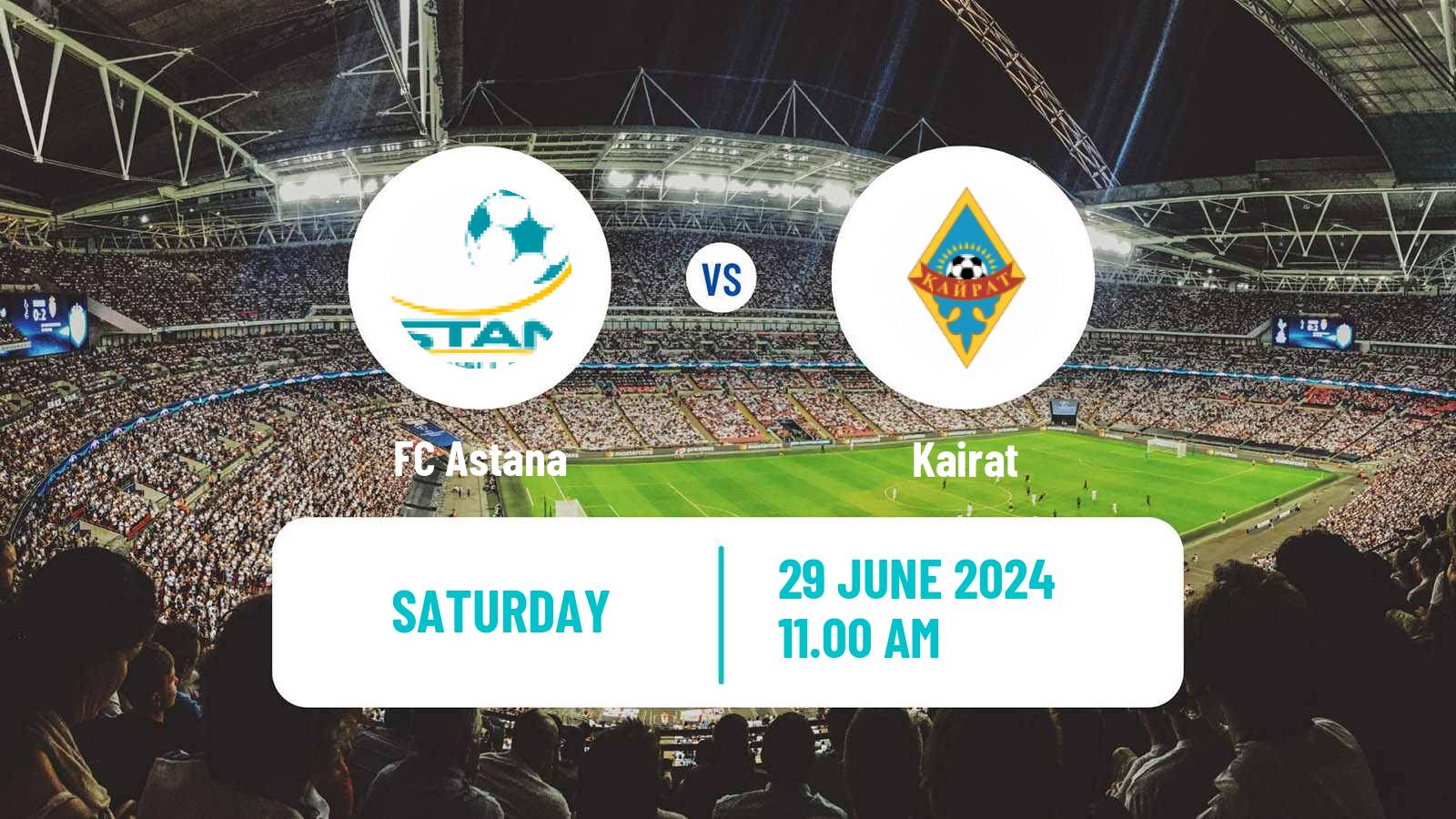 Soccer Kazakh Premier League Astana - Kairat