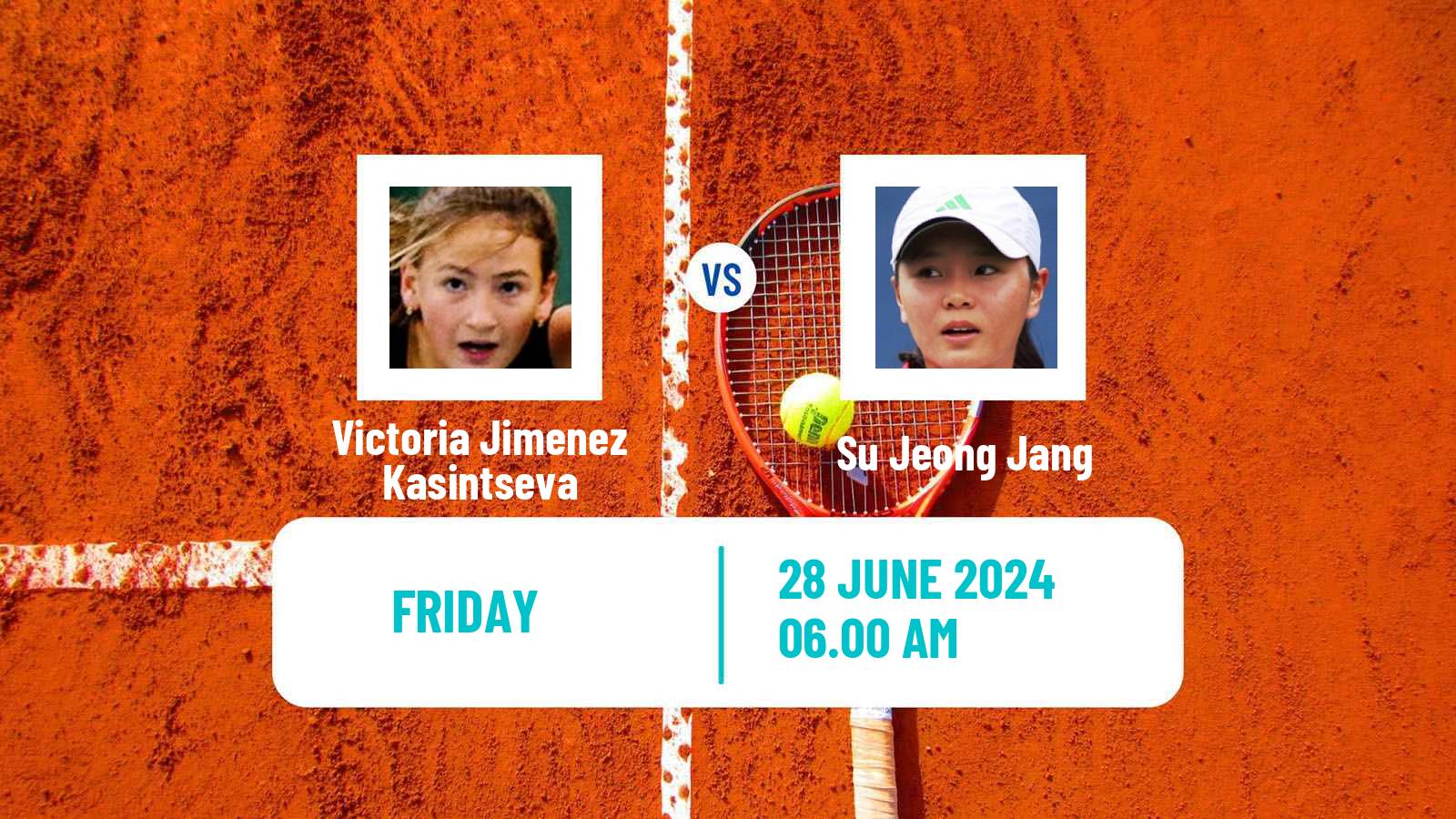 Tennis ITF W75 Doksy Stare Splavy Women Victoria Jimenez Kasintseva - Su Jeong Jang