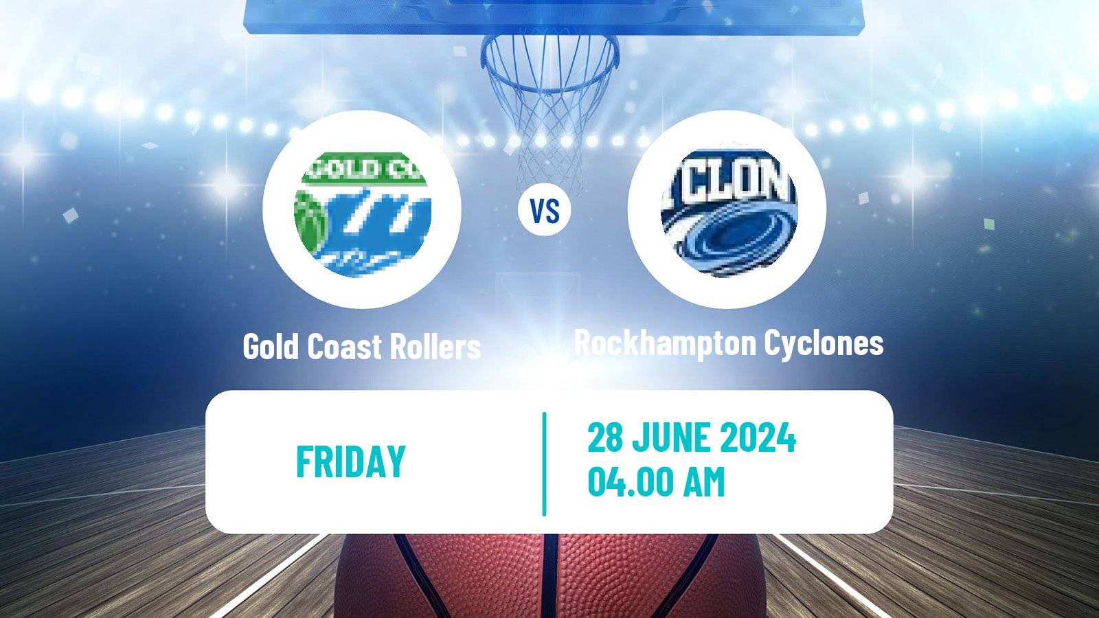 Basketball Australian NBL1 North Women Gold Coast Rollers - Rockhampton Cyclones