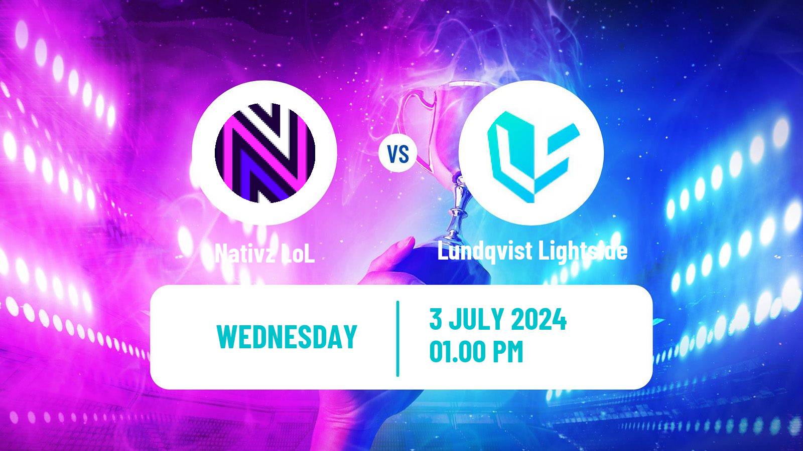 Esports League Of Legends Nlc Nativz - Lundqvist Lightside