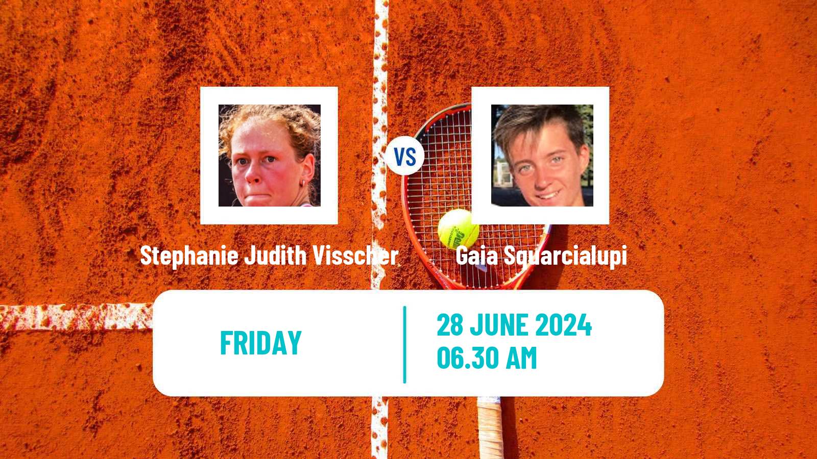 Tennis ITF W15 Kamen Women Stephanie Judith Visscher - Gaia Squarcialupi