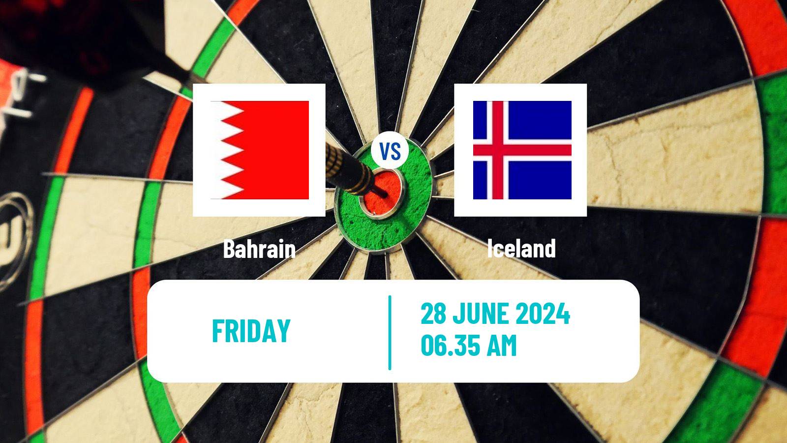 Darts World Cup Teams Bahrain - Iceland