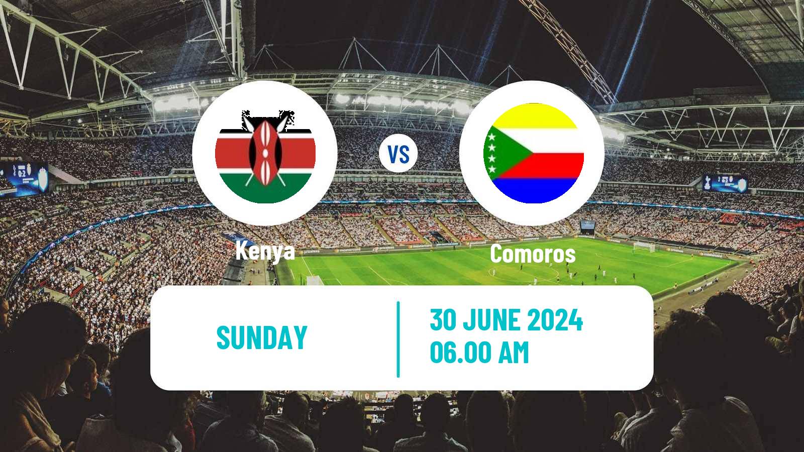 Soccer COSAFA Cup Kenya - Comoros