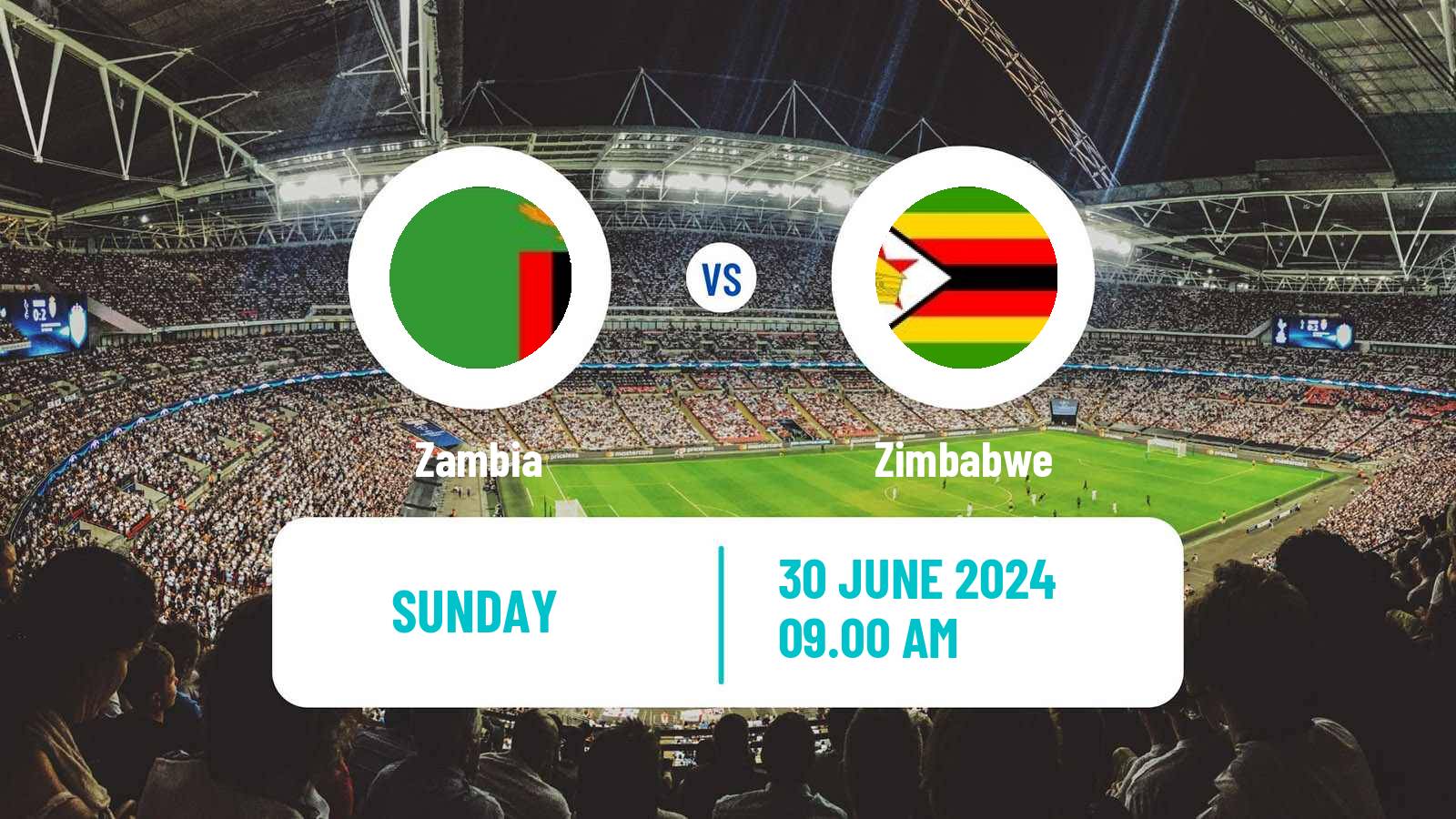 Soccer COSAFA Cup Zambia - Zimbabwe